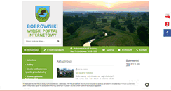 Desktop Screenshot of bobrownikinadprosna.pl